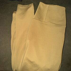 Mustard Girlfriend Collective High-Waisted Leggings